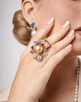 Magnificent pearl ring Golden Eden