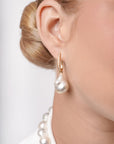 Pearl earrings Victoria Baroque