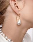 Pearl earrings Elizabeth Baroque