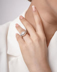 Ring Luminous White Circle