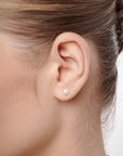 Pearl earrings Baby Akoya 5mm Classic Stud