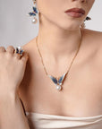 Pearl necklace Lola's Blue Butterfly