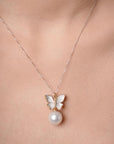 Pearl pendant Edelweiss