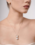 Pearl pendant Edelweiss
