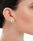 Nikko Golden Keshi South Sea Pearl Earrings
