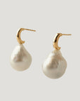 Ryu White Baroque South Sea Pearls Earrings