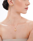 Himawari Golden South Sea Pearl Pendant