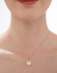 Takara champagne South Sea Pearl Pendant