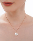 Kasumi White South Sea Pearl with Diamond