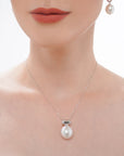 Mizutama 17mm White South Sea Pearl Pendant