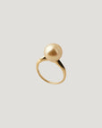 Golden South Sea Pearl Ring