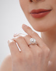 White South Sea Pearl Ring