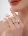 White South Sea Pearl Ring