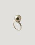 Black Tahiti Diamond Pearl Ring
