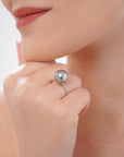 Black Tahiti Pearl Ring