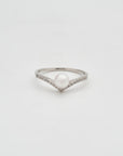 Pearl Ring White Gold Akoya Pearl Diamond