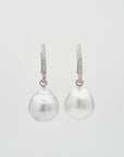 Pearl earring Diana Baroque