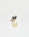 Pendant Twin Butterfly Elegance